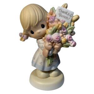 Precious Moments Thanks A Bunch 2000 Symbol Of Membership Figurine Enesco 5"